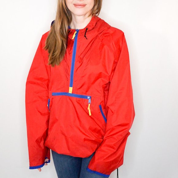 SIERRA DESIGNS Vintage Red Pullover Windbreaker - Picture 6 of 6